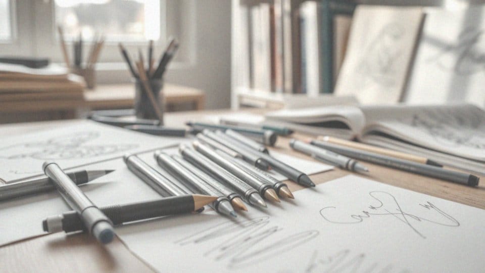 Jak zmiana grubości linii wpływa na rysunki wykonywane rapidografem?