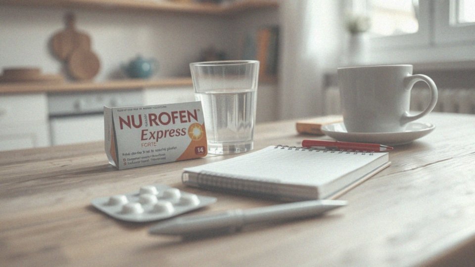 Jakie działania niepożądane mogą wystąpić po zażyciu Nurofen Express Forte?