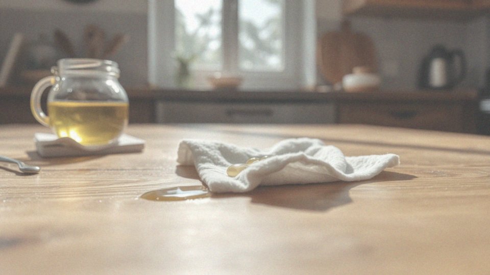 W jaki sposób olej roślinny może pomóc w usunięciu resztek kleju?