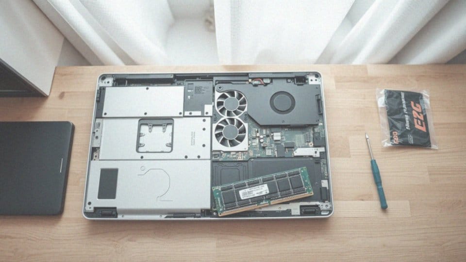 Jak wymienić pamięć RAM w laptopie?