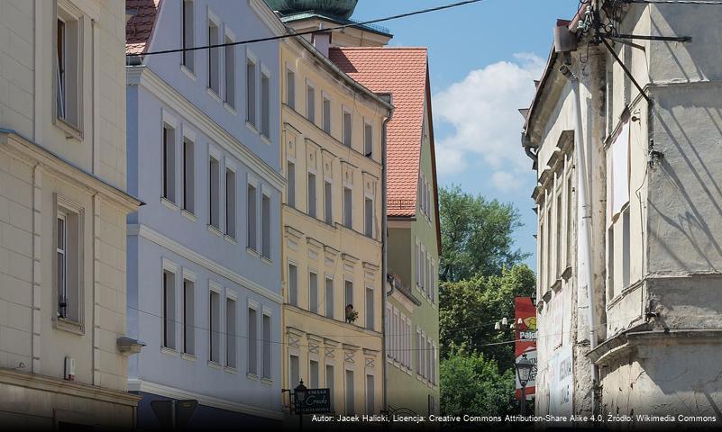 Ulica Jana Matejki w Kłodzku